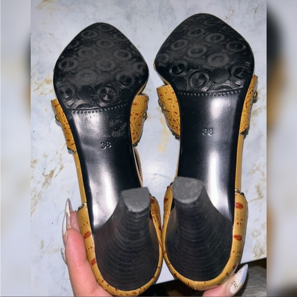 Marino Fabiani Heeled Sandals Size EU 38 - Picture 4 of 6